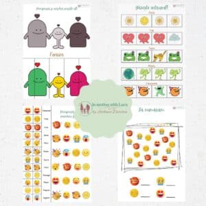 Pachet dezvoltare emoțională copii - 25 fișe 9 Pachet dezvoltare emoțională copii - 25 fișe - imagine 3