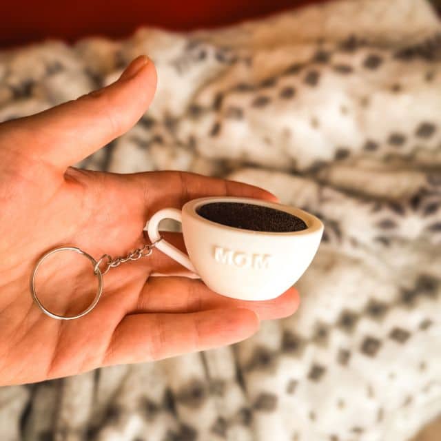 Breloc accesoriu fidget antistres cafea Mom personalizabil 4 Breloc accesoriu fidget antistres cafea Mom personalizabil - imagine 2