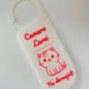 Semn ușă cadou personalizat cameră fetițe cu pisicuță 1 82