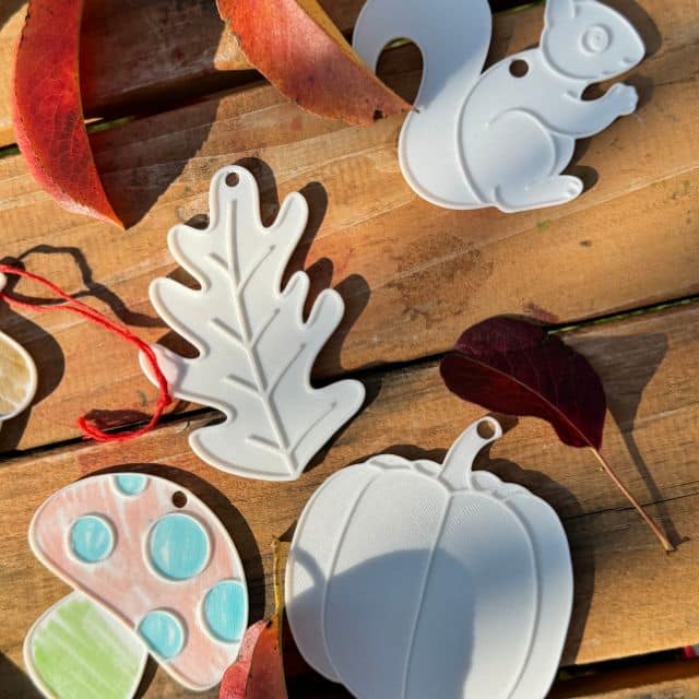Set 5 forme de toamnă 3D pentru colorat (dovleac, ghindă, frunză, veveriță și ciupercă) reutilizabile și educative pentru copii 5 Set 5 forme de toamnă 3D pentru colorat (dovleac, ghindă, frunză, veveriță și ciupercă) reutilizabile și educative pentru copii - imagine 3