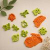 Set forme modelaj plastilina, tematica "Insecte", printate 3D 2 playdoh insecte