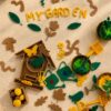 Set educational Montessori "My garden", joaca senzoriala si joc de rol, tematica Gradina 70+ piese 1 2