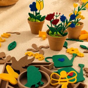 Alternative view of Set educational Montessori "My garden", joaca senzoriala si joc de rol, tematica Gradina 70+ piese