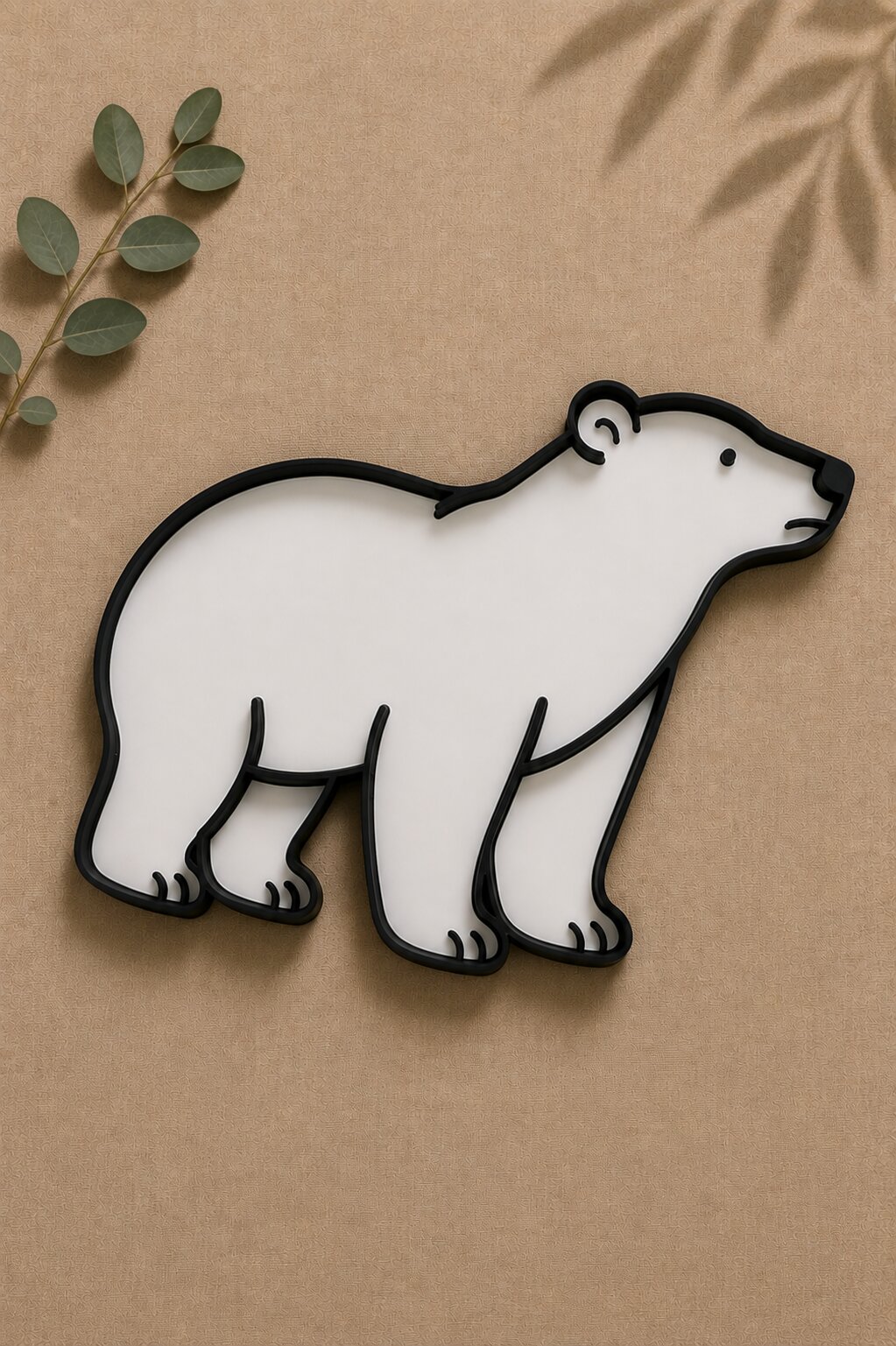 Tavita joaca senzoriala urs polar, joaca Montessori open ended, cadou copii 3 Tavita joaca senzoriala urs polar, joaca Montessori open ended, cadou copii - imagine 2